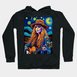 Stevie in Starry night Hoodie